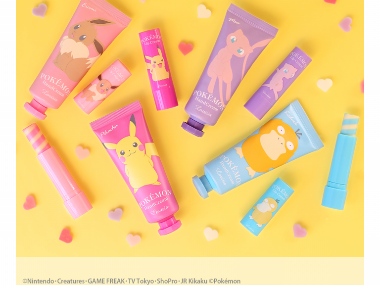 Pokemon release new adorable pastel cosmetics in Japan featuring Pikachu, Mew and others