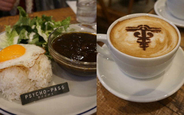 Inside Tokyo’s Psycho-Pass Cafe Celebrating the Anime Series’ New Movies