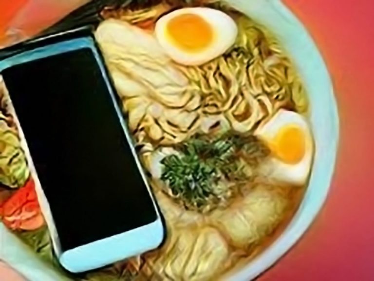 Dropped your smartphone into your ramen? Cup Noodle’s product idea goes viral