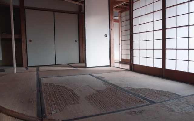 Japanese Artist Turns Old Abandoned House into Fully Rotating Art Installation