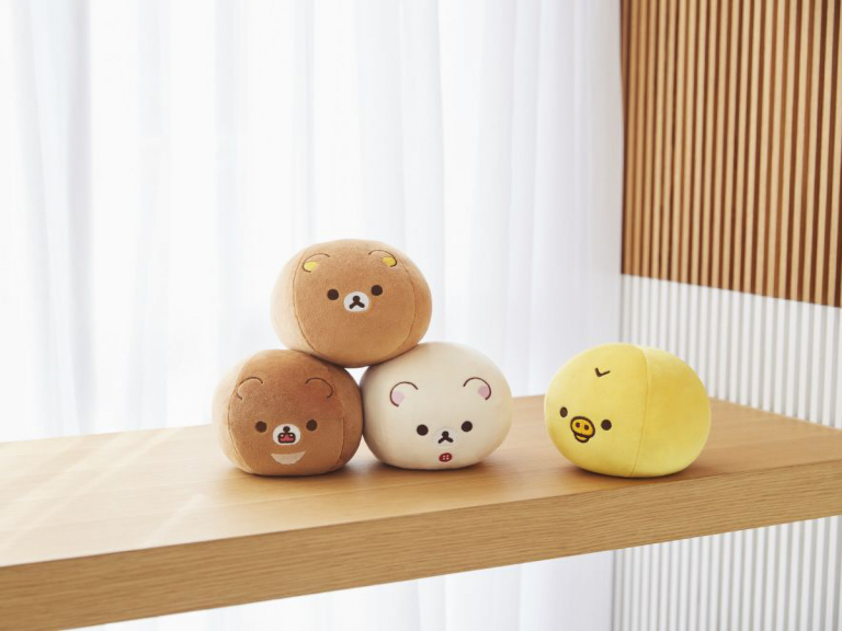 Work out in the cutest possible way by lifting Rilakkuma weights from Japanese fitness company