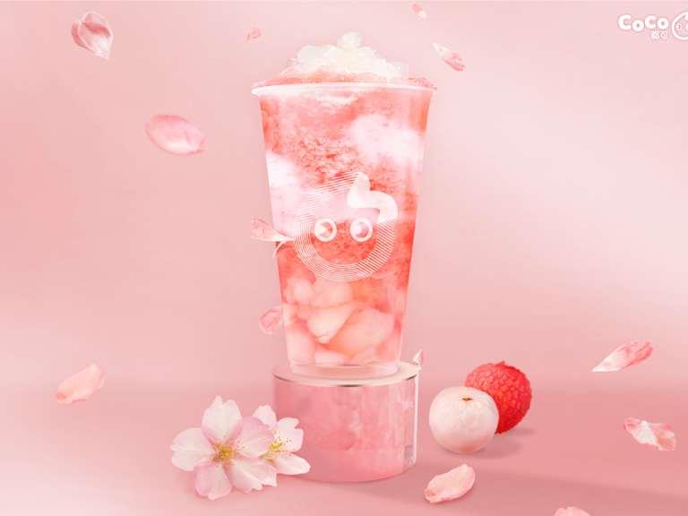 Japanese boba shop’s ‘Sakura Lychee Blossom’ bubble tea is the perfect spring tea break