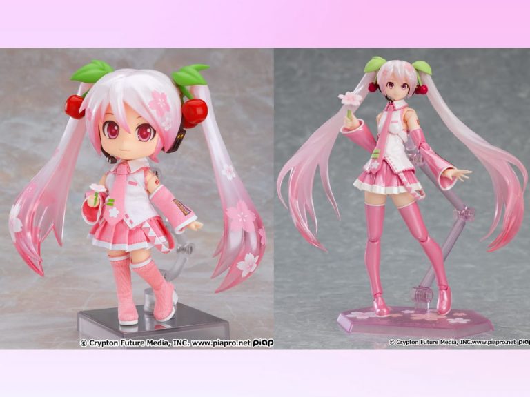 New Sakura Hatsune Miku figures are perfectly in tune with spring