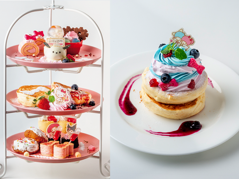 EGG&SPUMA’s Last Ever Sanrio Collaboration Cafe Brings Towering Tea Party Kawaii to Tokyo