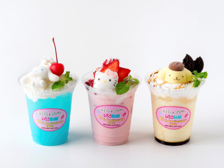 Tokyo’s Sanrio collab cafe is back with adorable takeout drinks inspired by Hello Kitty and more