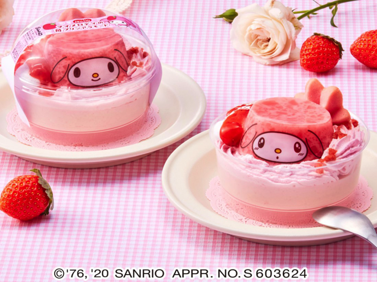 Sanrio Release Three New Adorable My Melody Desserts into Japanese Convenience Stores