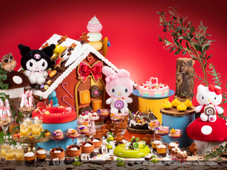 Osaka’s Hello Kitty, Kuromi and My Melody ‘Mysterious Forest’ tea party includes some sweet vegan treats