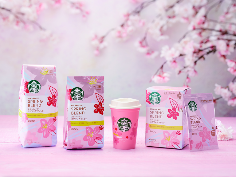 Starbucks Japan Unveil Special Spring Blend Cherry Blossom Gift Sets for Sakura Season 2020
