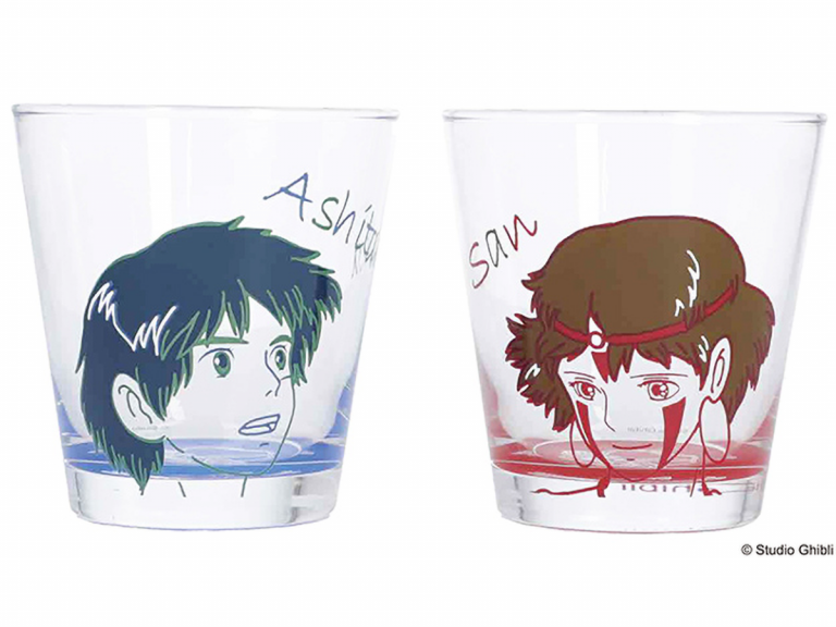 Famous Studio Ghibli couples adorn charming ‘pair glass’ duos from Sophie and Howl to Ashitaka and San
