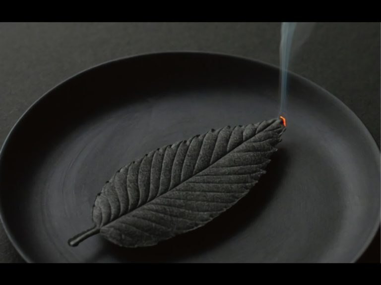 Japan’s black fallen leaf incense is the coolest way to scent your room