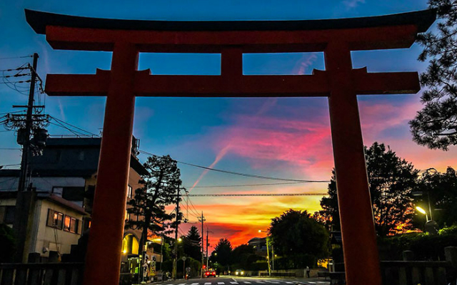 Rainbow Sunset in Japan Brings ‘Your Name’ Scenery into Reality