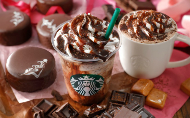 Starbucks Japan’s Valentine’s Day Chocoholic Frappucino Mixes Chocolate with Chocolate and Tops it with Chocolate