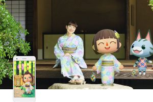 Kyoto textile manufacturer makes their famous yukata and garments available in ‎Animal Crossing: Pocket Camp