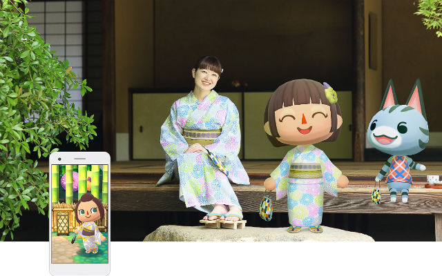 Kyoto textile manufacturer makes their famous yukata and garments available in ‎Animal Crossing: Pocket Camp