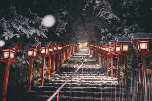 Photographer’s Stunning Pictures Of Snow Blanketed Kyoto Will Spirit You Away