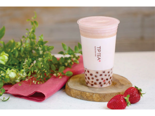 New Spring Season Strawberry Latte Tapioca Announced by TP TEA