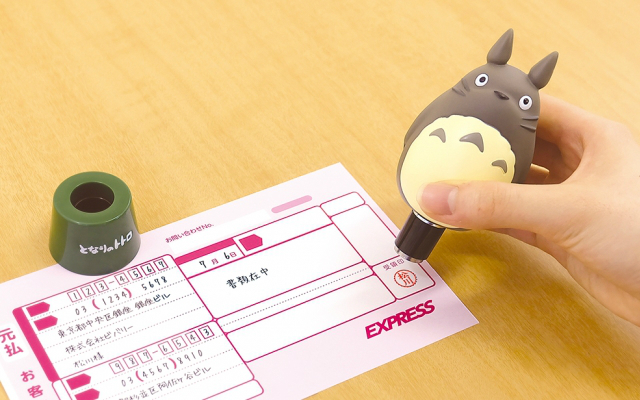 Dress Up Your Hanko as a Beloved Ghibli Character with Totoro, No Face, Jiji and Cat Bus Stands