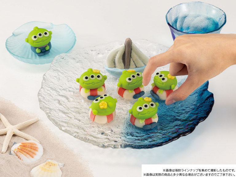 Toy Story Aliens Reappear as Traditional Japanese Sweets in Convenience Stores For Summer