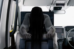 Tokyo taxi service gives terrifying rides with Sadako from The Ring this Halloween